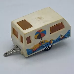 Vintage 1970s Majorette #201 Camping Trailer St. Tropez. Made in France. 1/64 ! - Picture 1 of 6
