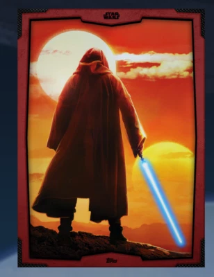 topps digital Star Wars artistry wave 2 RARE card set with award - Image 1 of 3