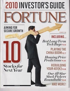 Fortune December 21, 2009 2010 Investor's Guide (Magazine: Business, Finance) - Imagen 1 de 1