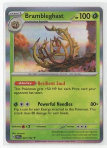 Pokemon Temporal Forces - 021/162 Brambleghast Holo - Picture 1 of 1