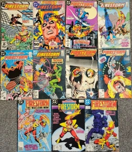 DC COMIC BUNDLE Firestorm the Nuclear Man x 11 1984 - Picture 1 of 1