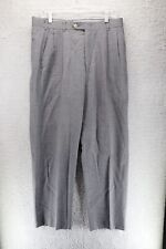 Austin Reed Grey Pleated Wool Pants, Plus VTG sz 34" x 30"