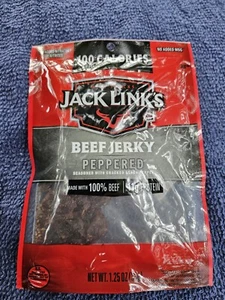 Jack Link's Beef Jerky, Peppered, Flavorful Meat Snack, 1.25 Oz. - Picture 1 of 2