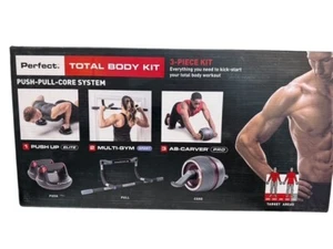 Perfect Fitness, Total Body Home Workout Kit | Focus Areas: Arms Chest Core Back - Picture 1 of 10