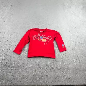 Billabong Kids Boys Long Sleeve T-Shirt M Cotton Blend Casual Vintage Logo - Picture 1 of 8