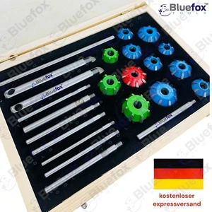 12x großer Hartmetall-Ventilsitzfräser-Satz 30 45 70 (20 Grad) Zollfrei - Picture 1 of 11