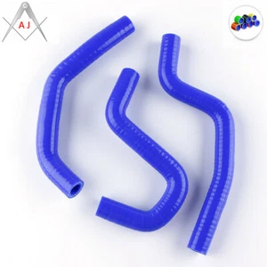 Kit de mangueras de refrigerante de radiador de silicona azul para Honda CR85 CR85R CR85RB 1996-2007 - Imagen 1 de 3