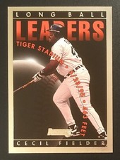 1996 Donruss Long Ball Leaders /5000 Cecil Fielder #5