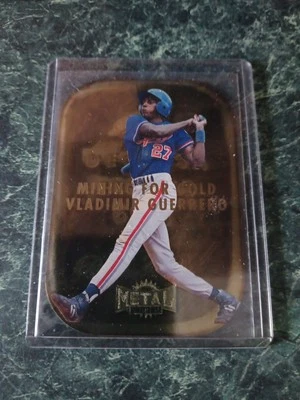 Metal Universe 1997 #4 de 10 Vladimir Guerrero Minería para oro troquelado patio Foto 1 de 2