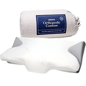 SUTERA - Dream Deep Contour Memory Foam Pillow, Orthopedic Cervical Support f... - Picture 1 of 8