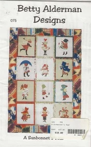 A Sunbonnet's Year Betty Alderman Designs Muster - Bild 1 von 1