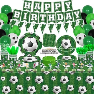 229 Pack Soccer Party Supplies Soccer Party Decorations Boys Sports Theme Bir... - Picture 1 of 9