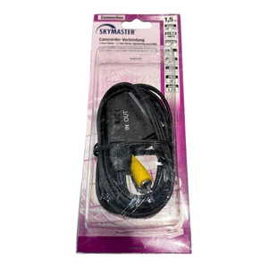 2531 Skymaster Camcorder Cable 1 Scart Plug To 3 RCA Plug 1.5m - Picture 1 of 1