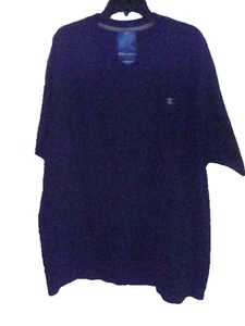 Camiseta Big Hombre Champion Azul Marino Talla XXL (2 XL) NUEVA - Imagen 1 de 2