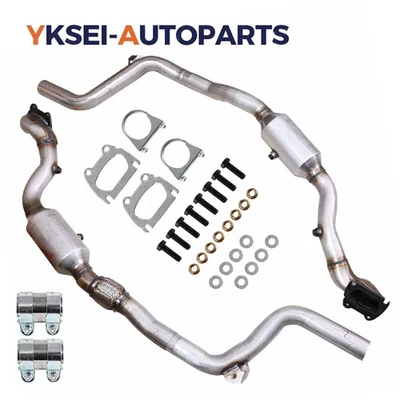 2x Catalytic Converters For 2011-2016 2017 2018 CHRYSLER 300/DODGE CHARGER 3.6L - Image 1 of 4