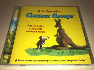 Curious George CD A to Zoo with CURIOUS GEORGE visits the ZOO - Imagen 1 de 3