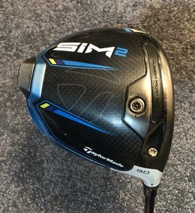 TaylorMade SIM2 9° Driver, RH, S-Flex HZRDUS Smoke RDX Graphite, HC, 9-10 MINTY - Picture 1 of 16