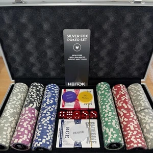 Poker Chip Set 300 Stück Authentic Casino Feel, präzise nummerierte Stückelungen, - Bild 1 von 10