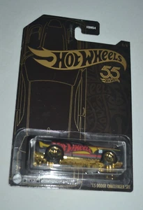 HOT WHEELS 2023 HOT WHEELS 55TH ANNIVERSARY - ' 15 DODGE CHALLENGER SRT BLACK - Picture 1 of 6