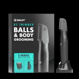 Ballsy B2 Trimmer Balls and Body Grooming with 2 Quick Change Trimmer Heads - Picture 1 of 1