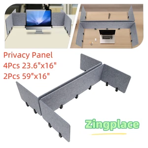 6pcs Desk Dividers for Students Desk Privacy Panel 16*59inch - Picture 1 of 12