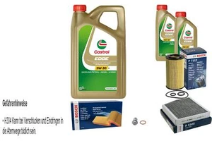 BOSCH Inspektionspaket 7 L Castrol 5W-30 M für Mercedes-Benz B-Klasse A-Klasse - Bild 1 von 12