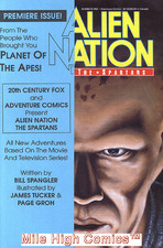 ALIEN NATION: THE SPARTANS (ADVENTURE) (1990 Series) #1 BLUE Near Mint Comics