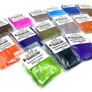 SENYO'S FUSION DUB - Hareline Fly Tying Dubbing Material - 14 Colors Available! - Picture 1 of 16