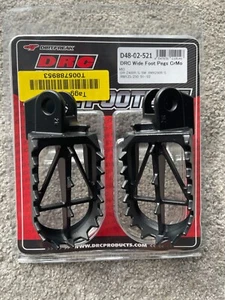 SUZUKI DRZ 400 E R S SM 2000-2019 DRK BREITE FUSSSTIFTE RUHEN MITTLERE STANDARDHÖHE - Bild 1 von 3