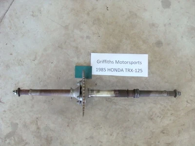 85 84 86 HONDA TRX 125 TRX125 FOURTRAX ATC 125M REAR AXLE SHAFT SPROCKET STRAIGH - Image 1 of 4