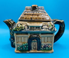 Vintage Ceramic Cottage Teapot Novelty Decorative Collectible Made In Japan