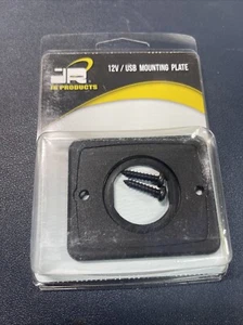 Placa de montaje JR Products 15155 12V/USB - puerto único - Imagen 1 de 3