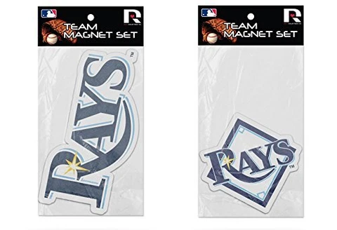 MLB Tampa Bay Rays 2-Pack Magnet Set Cover