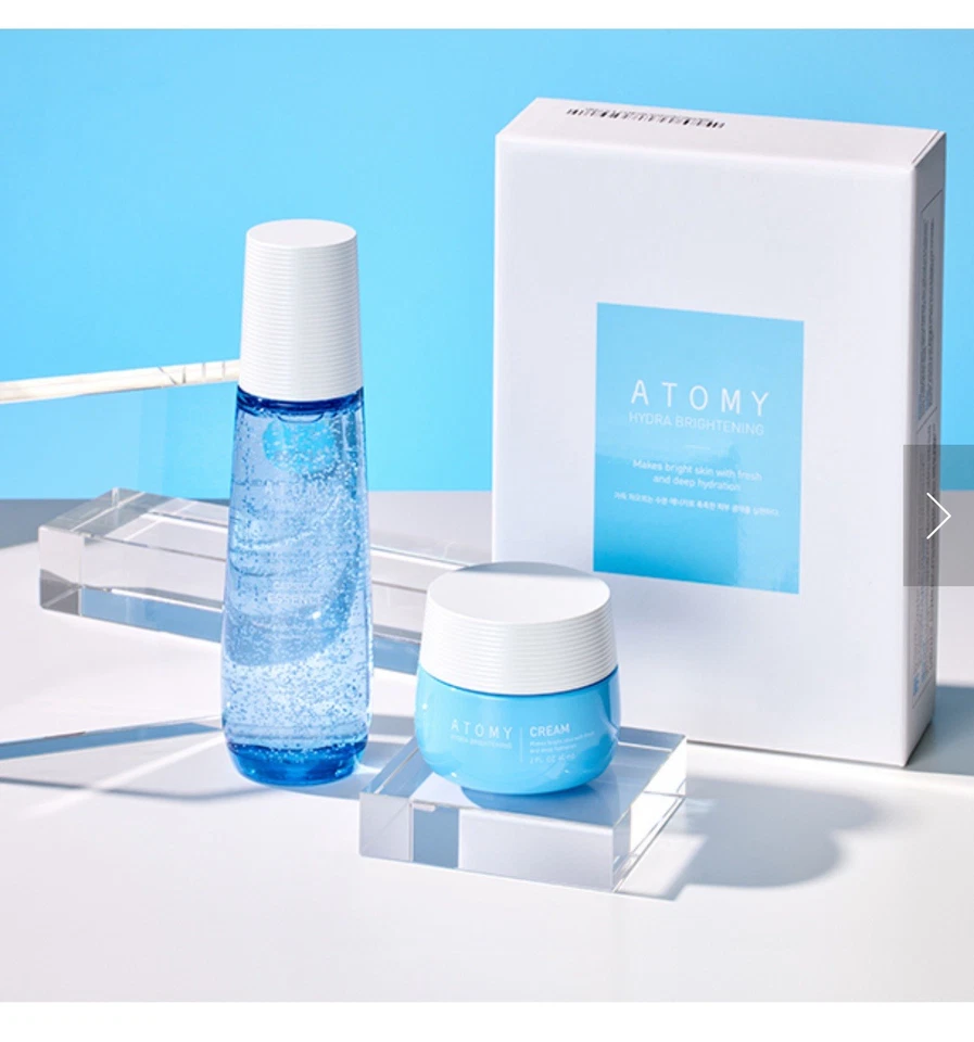 Atomy Hydra Juego de Cuidado Iluminador Cápsula Esencia 130ml + Crema 60ml K-Beauty Foto 1 de 4