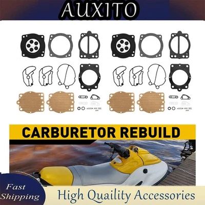 Kit de reconstrucción de carburador Polaris Keihin SLH SLT SLTH Virage 900 1200 Foto 1 de 4