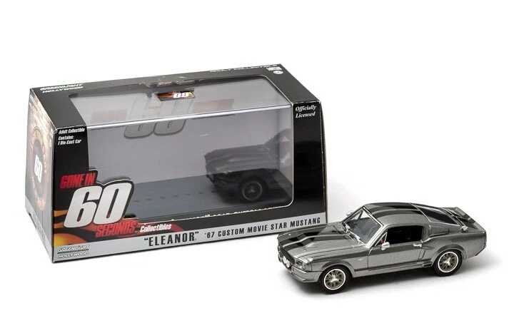 Ford Mustang Eleanor 1967 Greenlight 86411 1/43 Gone in Sixty Seconds totalmente nuevo Foto 1 de 1