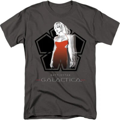 Camiseta gráfica BATTLESTAR GALACTICA CYLON TECH con licencia para hombre adulto SM-5XL Foto 1 de 2