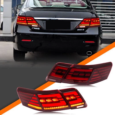 Conjunto de luces traseras LED para Toyota Camry 2007-2011 luces traseras de señal dinámica Foto 1 de 4