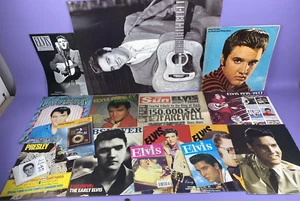Vintage Elvis Presley Collection Magazines, Bio, Poster, Fan Club Xmas Card... - Imagen 1 de 6