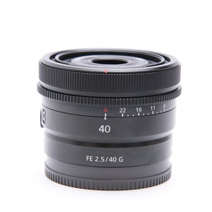 SONY FE 40mm F/2.5G SEL40F25G (for SONY E mount) -Near Mint- #143
