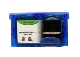 NES 150 In 1 For Gameboy GBA SMS 106 In 1 Flash Cart👾🇺🇸