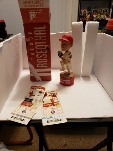 Trevor Rosenthal talking  Bobblehead 2015 St. Louis Cardinals with ticket stubs Cover