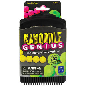 Kanoodle Genius 202 Puzzle Games Ultimate Brain Workout from Learning Resources