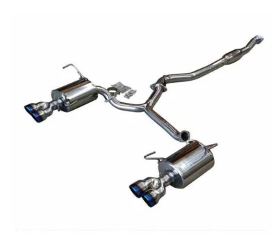 ULTREX ULTIMATE STAINLESS CAT BACK EXHAUST SUBARU WRX+STI MY15-21 TITANIUM TIPS - image 1 of 4