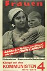 Interwar Communist Vintage Ad Poster German Collectors Political 20X30 #4