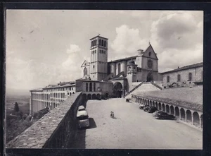 Cartolina Assisi Basilica Superiore di S. Francesco AUTO L563 - Picture 1 of 1
