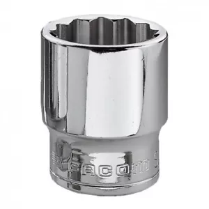 Facom 3/8 pulgadas. Zócalo de profundidad estándar de 14 mm de accionamiento cuadrado, perfil OGV de 12 puntos - J.1 - Imagen 1 de 1