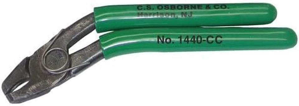 C. S. OSBORNE 1440-CC - HOG RING PLIER, BENT HANDLE, CLOSING SPRING - Image 1 of 1