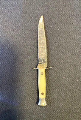 Faca vintage Cub Hunter Colonial Prov. Faca Bowie miniatura R.I. 4 pol. - Imagem 1 de 4