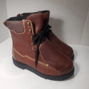 Hytest K04065 Safety Heat Work Boot Mens 12 D Ext Metatarsal Guard 10" 04065 - Picture 1 of 22